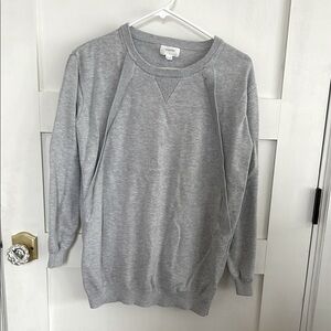 Gray Seraphine Crewneck Sweater